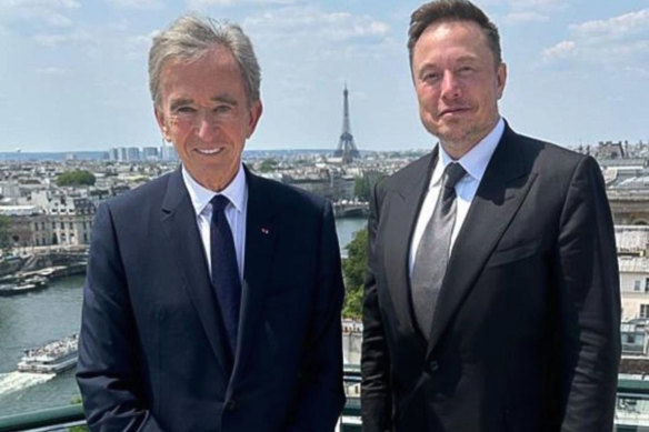 Elon Musk and Bernard Arnault have traded places on top of the world’s rich list numerous times in recent years.