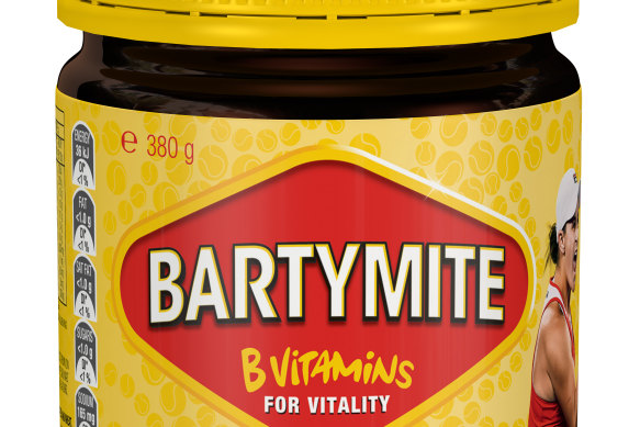 Vegemite, a sponsor of Ash Barty, temporarily changed its name to “Bartymite” in 2019.