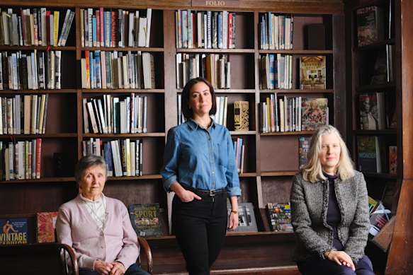 The Mushroom Tapes: Conversations on a Triple Murder Trial authors, Helen Garner,  Sarah Krasnostein and Chloe Hooper.