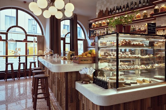 The hotel’s Josefa Bar and Kaffee.