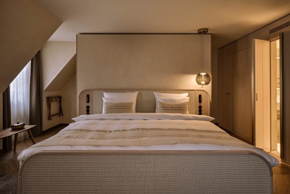 Inside a Deluxe Suite.