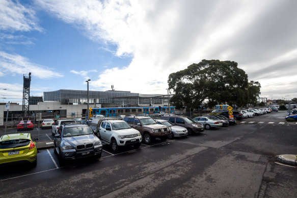 The car park at Frankston train station will be upgraded in a joint state-Commonwealth project, which has blown out to cost $87 million.