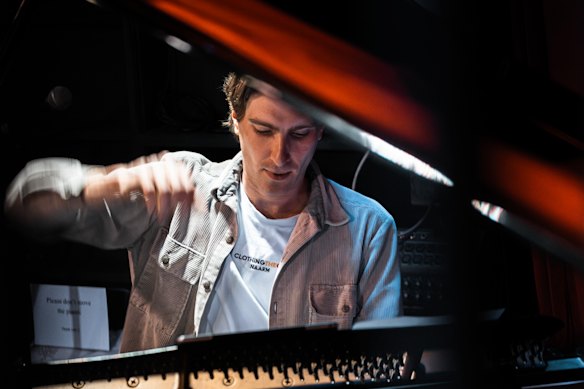 The composer of Spanish Melbourne Pianist Pat Jazzlab.