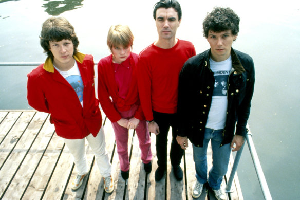 Talking Heads in 1977. “It was such a crack band!” says Tina Weymouth.