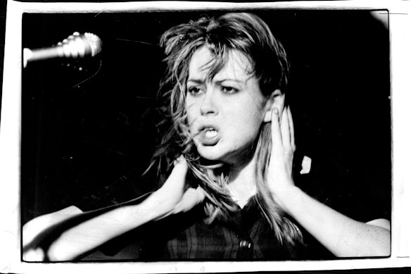 Chrissy Amphlett in her Divinyls heyday.