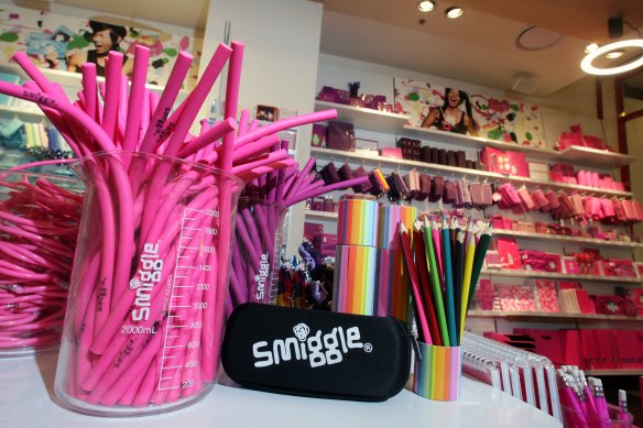 Smiggle plans to expand in the Middle East.