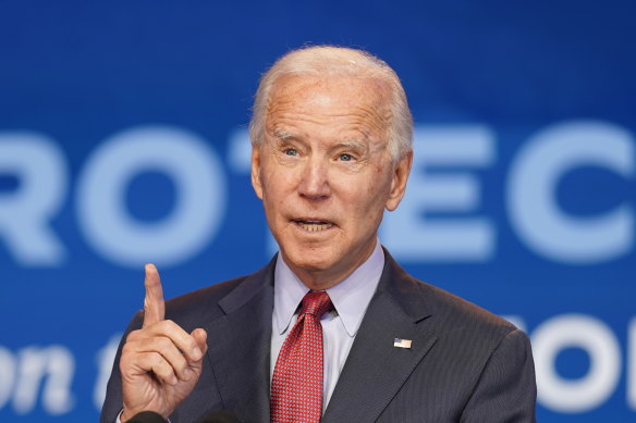 Democratic presidential challenger Joe Biden has urged Americans to vote early.