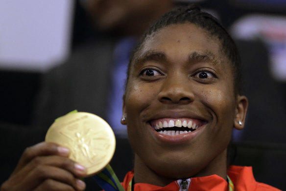 Semenya won Olympic gold at Rio six years ago, adding to her 800m triumph at London 2012.