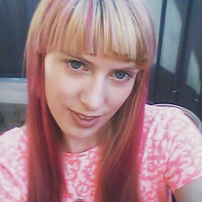 Anna, at age 26. She had dyed her hair to disguise herself from the gangs she believed were pursuing her.