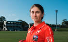 AFLW Sydney Swans player Sarah Ford at Henson Park, Marrickville. 