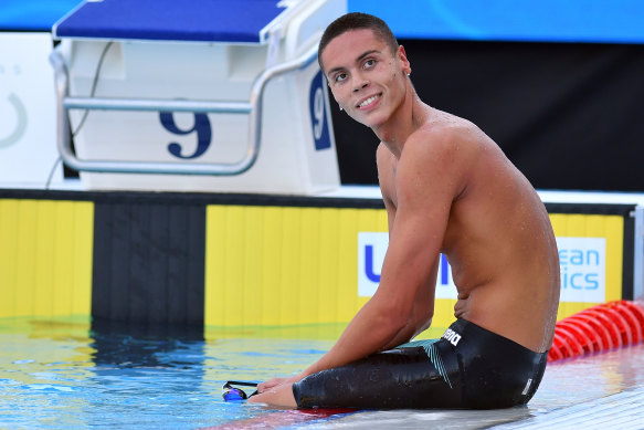 David Popovici is the first man to win the 100m-200m freestyle world championship double in almost half a century.