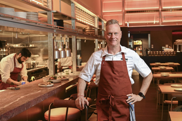 Chef Michael Lambie in Juni. 