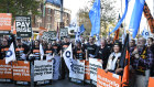 The union movement: a prolonged recession would reduce its numbers even further.