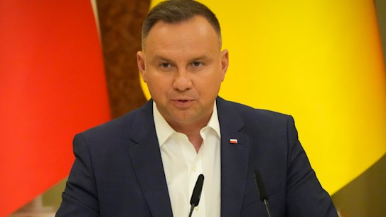 Polish President Andrzej Duda.