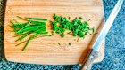 Competition is on for perfectly chopped chives.