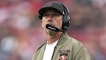 49ers head coach Kyle Shanahan.