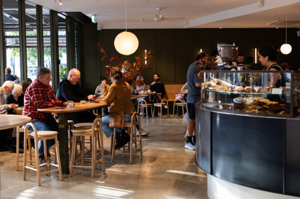 Market Lane’s original cafe at Prahran Market has had a facelift.