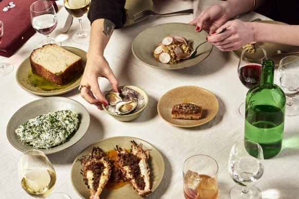 The Clover menu is cooked solely over fire.