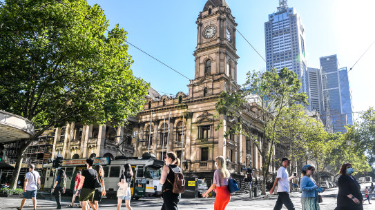 People are slowly returning to Melbourne’s CBD, but not as quickly as the city’s council would like.
