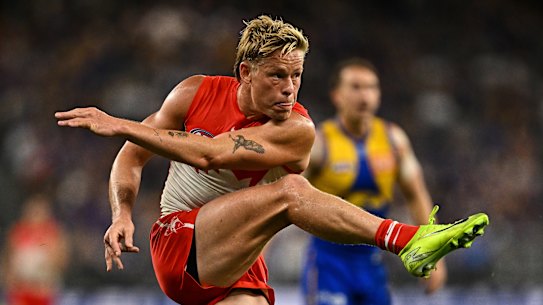 Swans star Isaac Heeney is a favourite to win the club’s best and fairest award as a Victoria Police investigation into an alleged sexual assault continues.