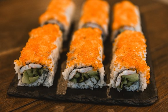 California roll. 