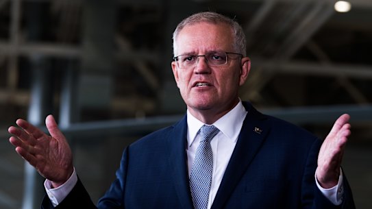 Scott Morrison in 2022.