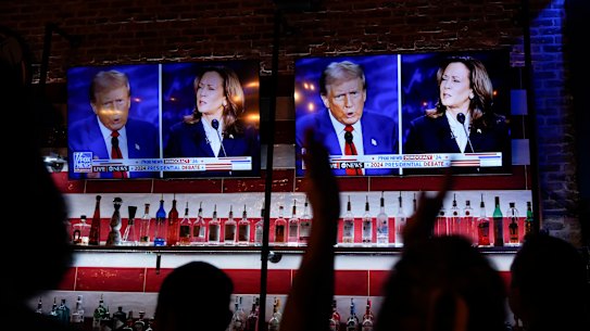 Kamala Harris delivered a series of blows to Donald Trump on issues from abortion to his fitness for office.