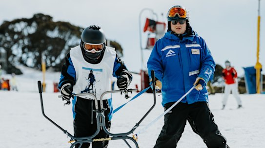 “Seasons are short, and I certainly try to make the most of my time.” - Ski instructor Charlie Evans.