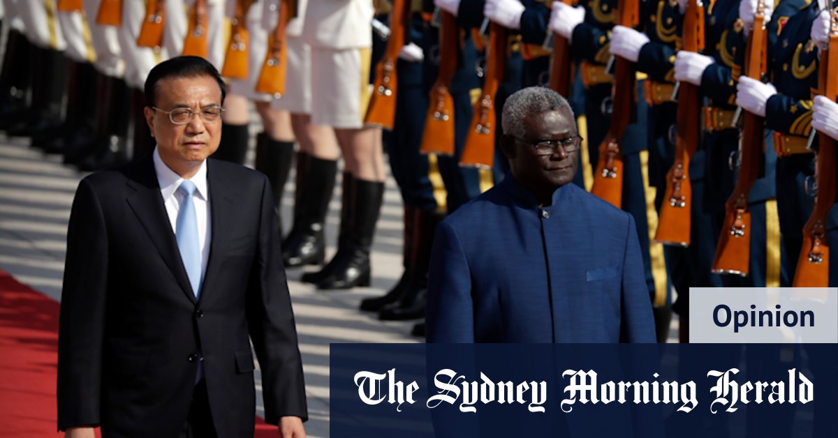 China-Solomon Islands deal: Morrison's defence for failing to stop security deal is not good enough - Vimarsana News