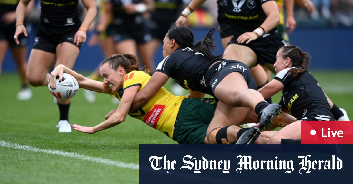 Pacific Championships 2024 LIVE updates Australia v New Zealand scores