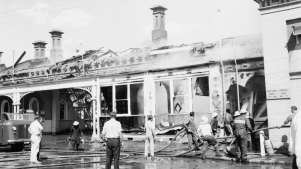 From The Archives 1962 Fire Destroys The Bendigo Advertiser Office