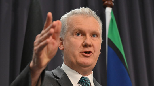 Tony Burke has been given the new super portfolio of immigration and home affairs.