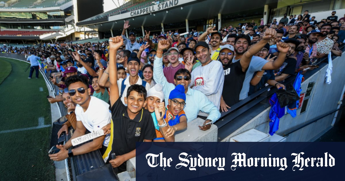 India bans open cricket training after fan frenzy.
