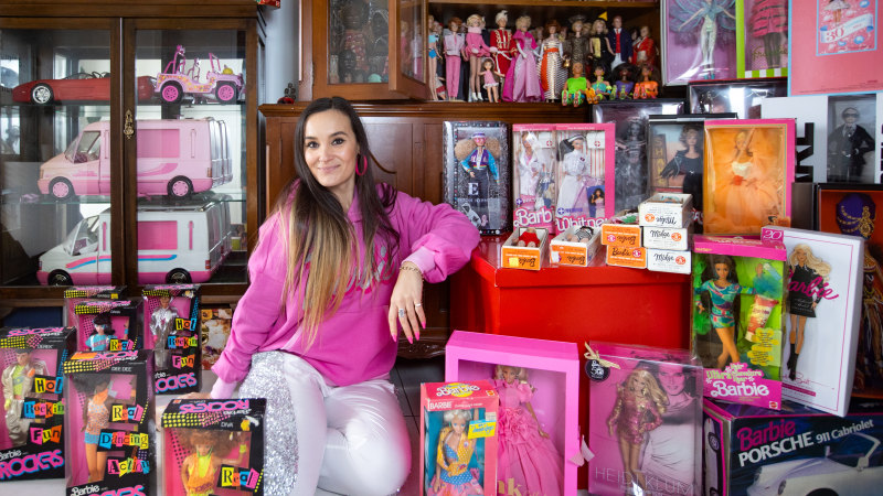 Biggest barbie collection store