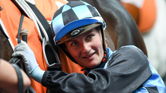 Champion jockey Jamie Kah.