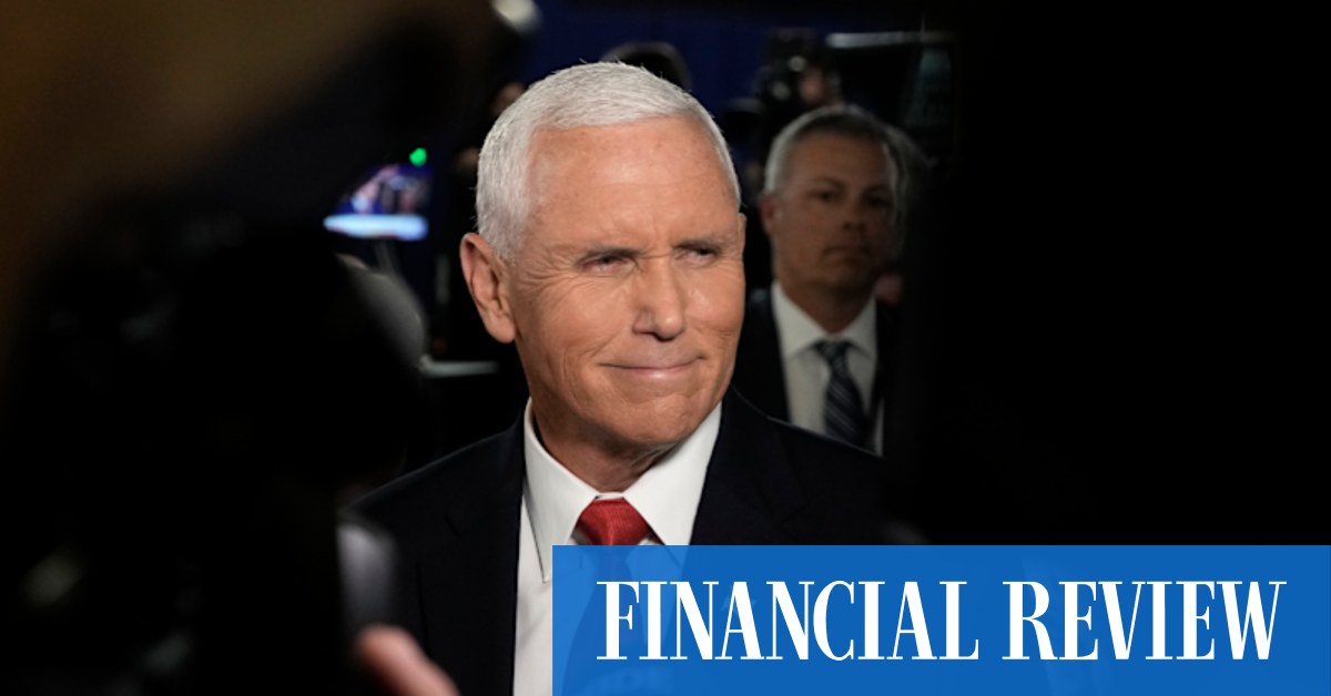 Pence ends 2024 campaign against Trump in sudden early exit