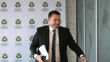 FFA chief executive James Johnson has announced 70 per cent of the organisation's workforce has been stood down.