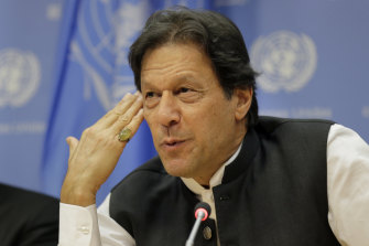 Imran Khan, Prime Minister of Pakistan.