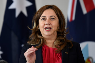 Queensland Premier Annastacia Palaszczuk.