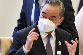 Chinese Foreign Minister Wang Yi.
