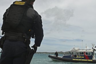 A number of Australian Border Force officers in the marine unit have tested positive for COVID-19.