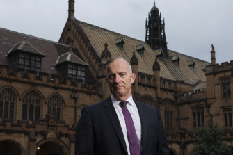 "It's a risk that we're managing, like any responsible business": The University of Sydney's Michael Spence.