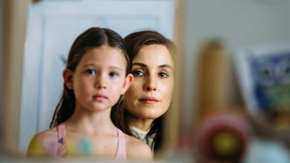 Annika Whiteley as Lola and Noomi Rapace as Lizzie.