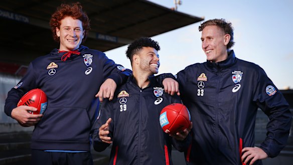 Ed Richards, Jason Johannsen, Aaron Naughton and their Bulldogs teammates will return to Giants Stadium knowing they can win there.