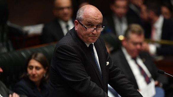NSW Minister for Corrections, Counter Terrorism and Veterans Affairs David Elliott.