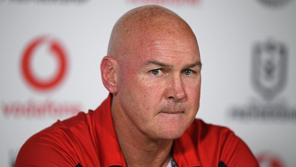 Under-siege Dragons coach Paul McGregor.