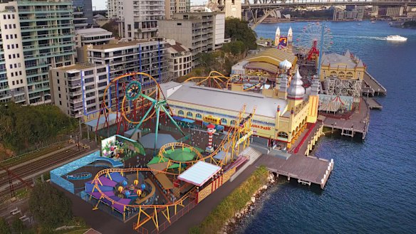 Most of the new rides will replace existing attractions at Maloney's Corner. 