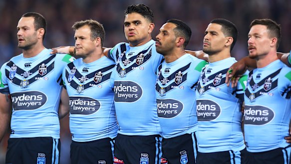 The NRL is considering scrapping the Australian national anthem for the State of Origin series.