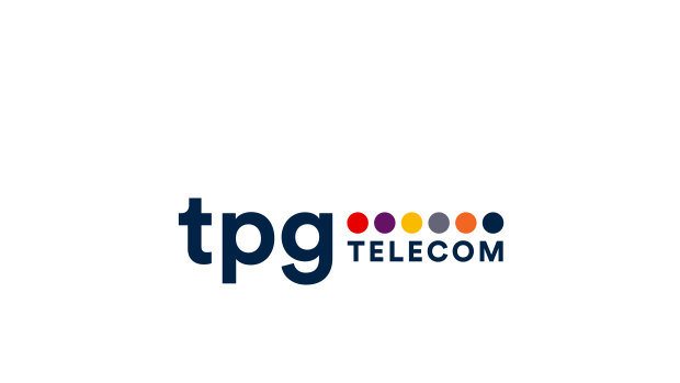 The new TPG Telecom logo.