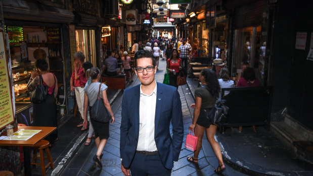 City of Melbourne Greens councillor Rohan Leppert supports the pro-testing proposal.